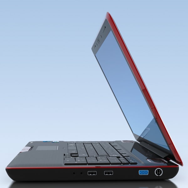 3ds max notebook toshiba qosmio x500 - Notebook TOSHIBA Qosmio X500.MAX... by 3DLocker